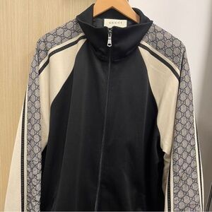 Gucci Black and Cream Jacket